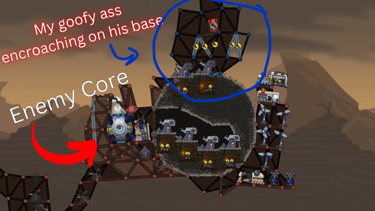 Stealing the enemy fort in RANKED (Pacifism Challenge) - Forts Ranked 1v1 [8]