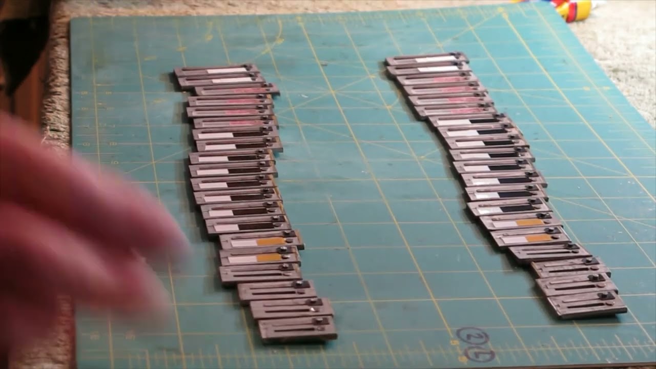 Hohner Carmen Accordion restoration- revalving reeds
