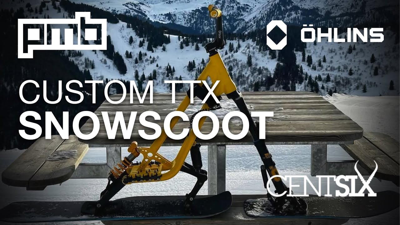 Coil sur la Neige: Suspensions Custom Snowscoot