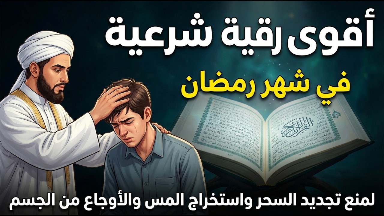 أقوي رقية في شهر رمضان لمنع تجديد الأسحار و رد السحر على الساحر و استخراج المس و العوارض