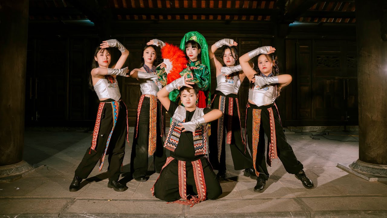 Nhạc tết mới nhất 2026 : Đồng Cô Đất Việt / Pinky kiddance nhóm nhảy cháy nhất Thái Nguyên #dance 