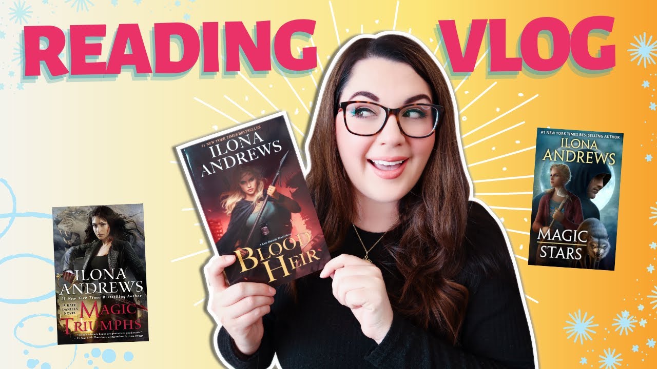 Reading Vlog| Blood Heir ✨ Returning to the Kate Daniels World