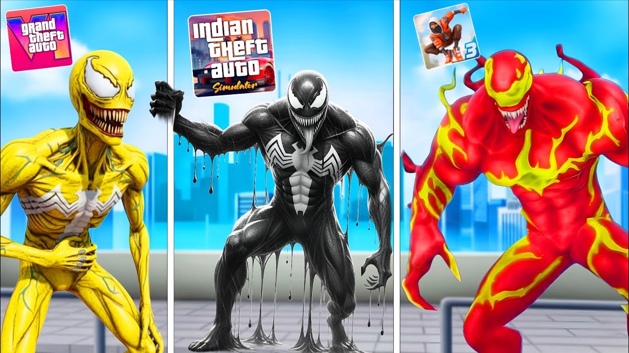 Venom In All Mobile Games 🔥 | Which Is Best