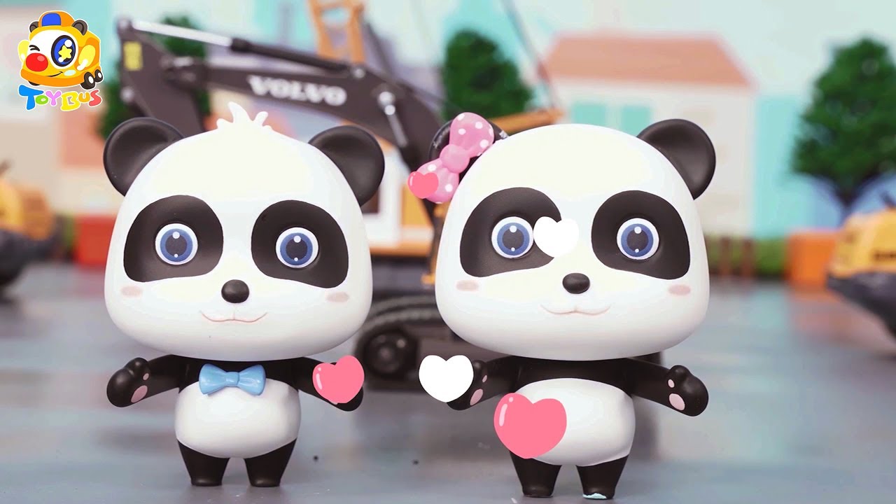 キキミュウミュウのアイスクリーム屋さん❤トイバス（ToyBus) キッズ おもちゃアニメ