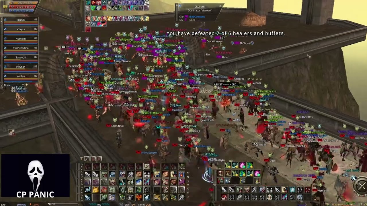 L2 EXILIUM - O DIA QUE TODO SERVER ZERGOU CONTRA SPARTA / THE DAY EVERY ZERG SERVER AGAINST SPARTA