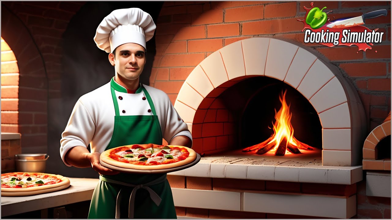 COOKING SIMULATOR DLC PIZZERIA #7 - INFORNIAMO QUESTE PIZZE - GAMEPLAY ITA