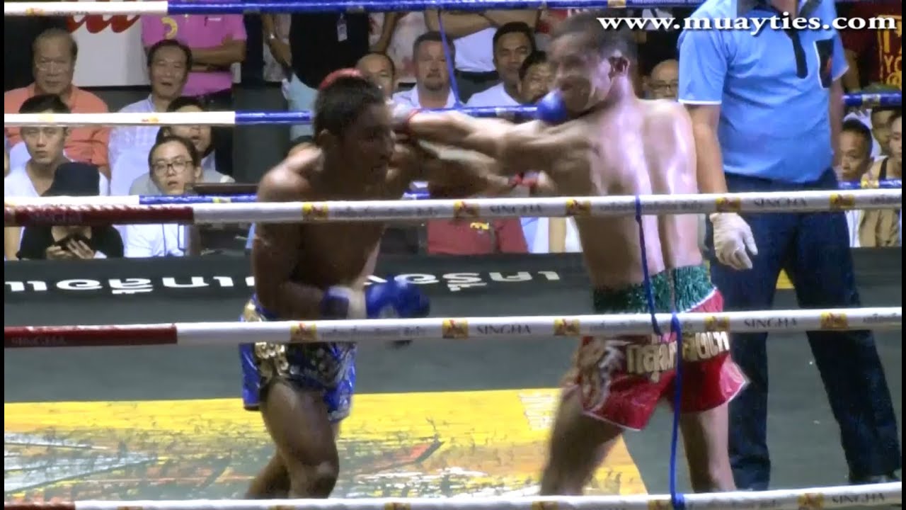 Muay Thai Fight - Seksan vs Thanonchai, Rajadamnern Stadium Bangkok - 12th February 2015