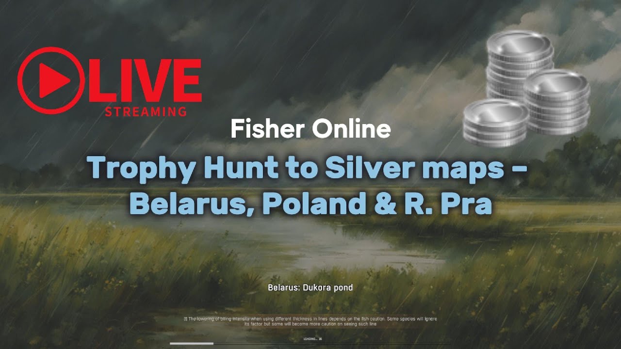 Trophy Hunt to Silver maps &ndash; Belarus, Poland & R. Pra | Fisher Online Ep. 5 [No Commentary + Chat]