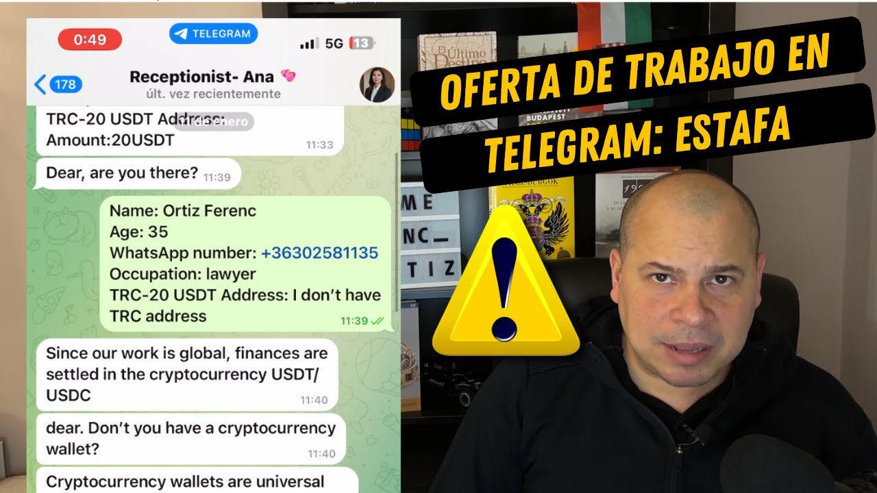 Me ESTAFARON y perdi CASI todo! 😨 CUIDADO CON TELEGRAM 🔴 ve este video - Ferenc Ortiz Nagy