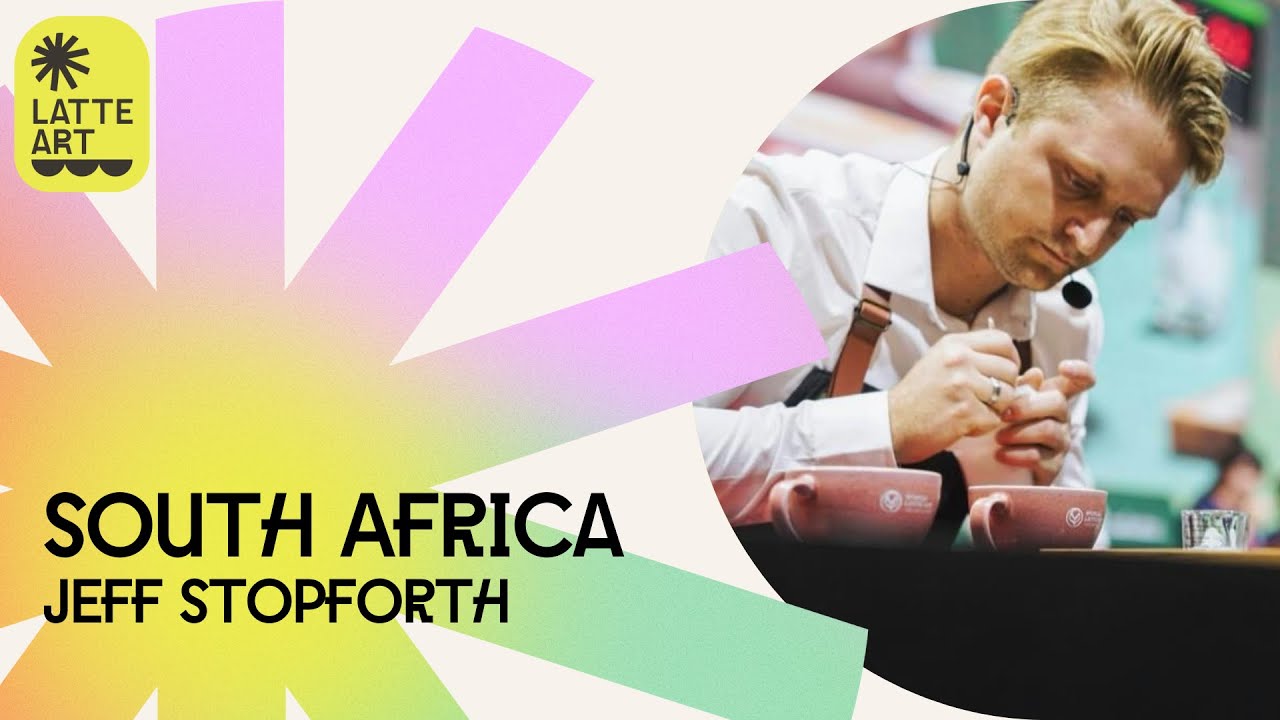 Jeff Stopforth, South Africa | 2024 World Latte Art Championship | Round 1