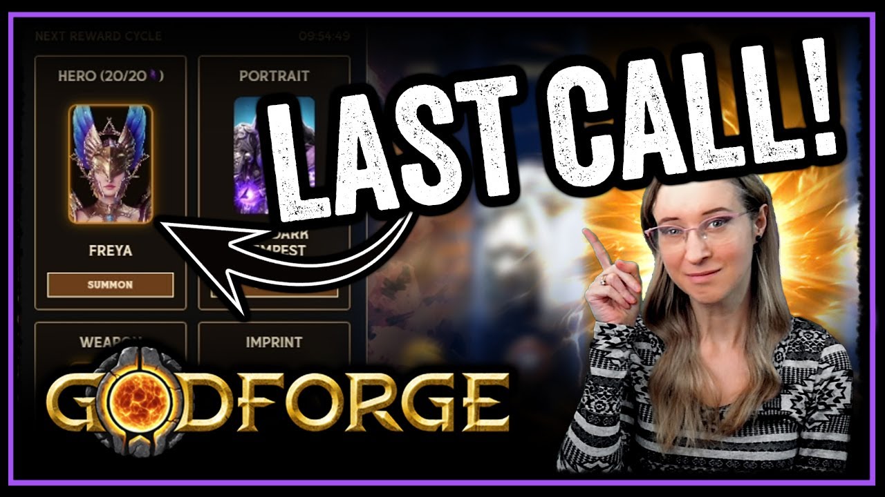 Don't miss a FREE hero pick in GODFORGE! 💥 And 2000 SUMMONS!? What do I do!? 💜 Godforge