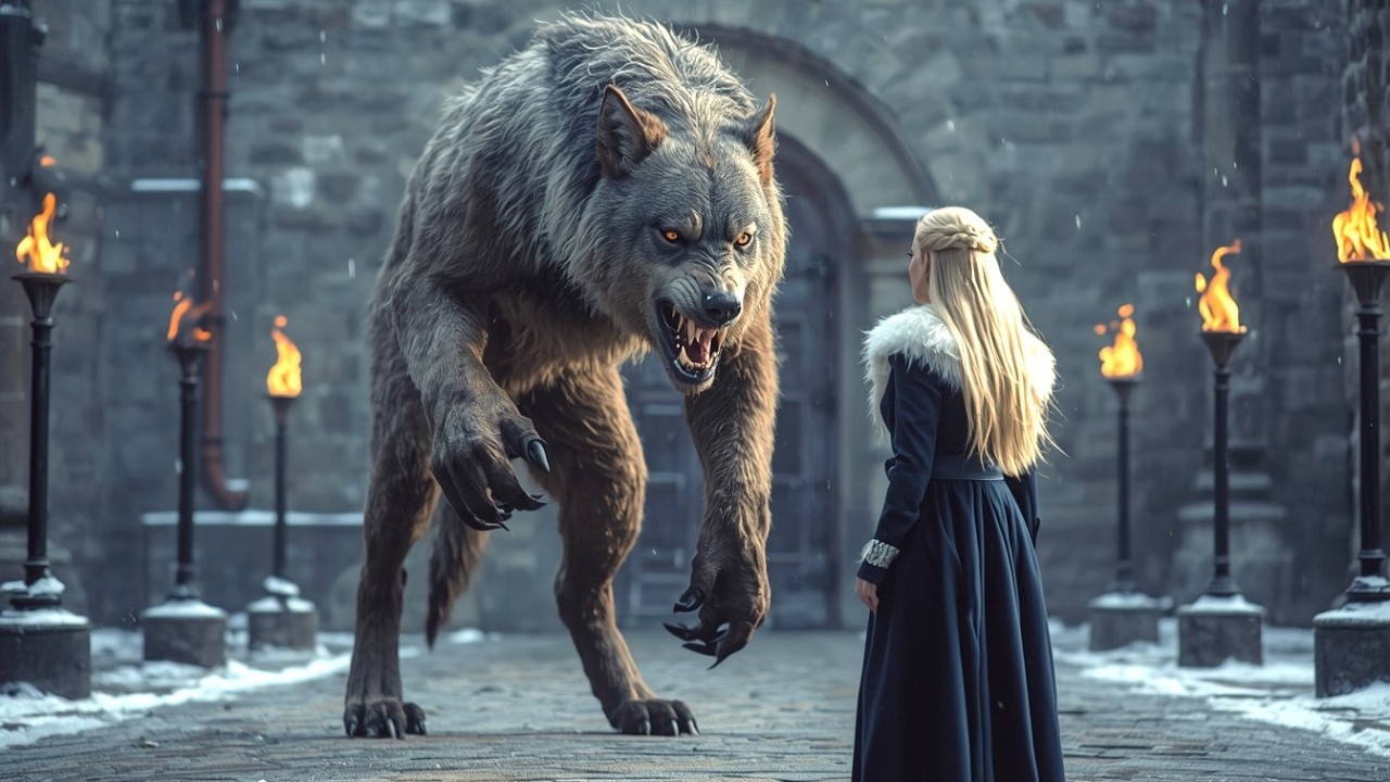 The Ancient Beast of the Alpha King Knelt Before Her — Acting Without Any Order.