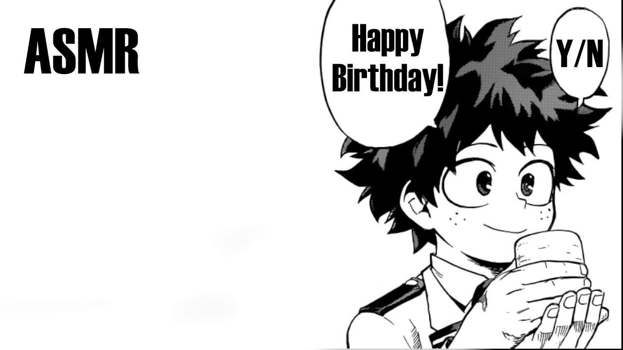 Izuku Midoriya wishes you a Happy Birthday | Deku x Listener [Audio Roleplay]