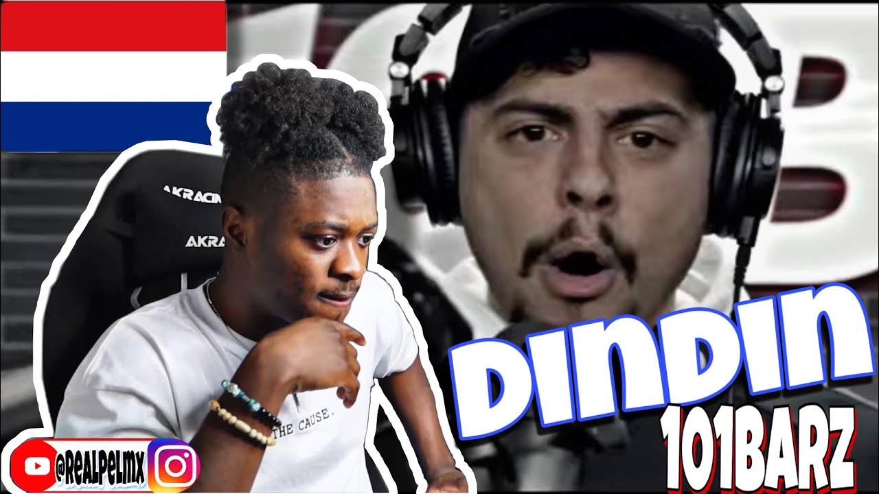 DINDIN | Studiosessie 401 | 101Barz REACTION