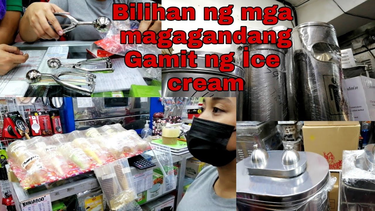 PART 2 | Pamimili ng İCE CREAM equipment At ACTUAL demo. sa İsa nating supporter.