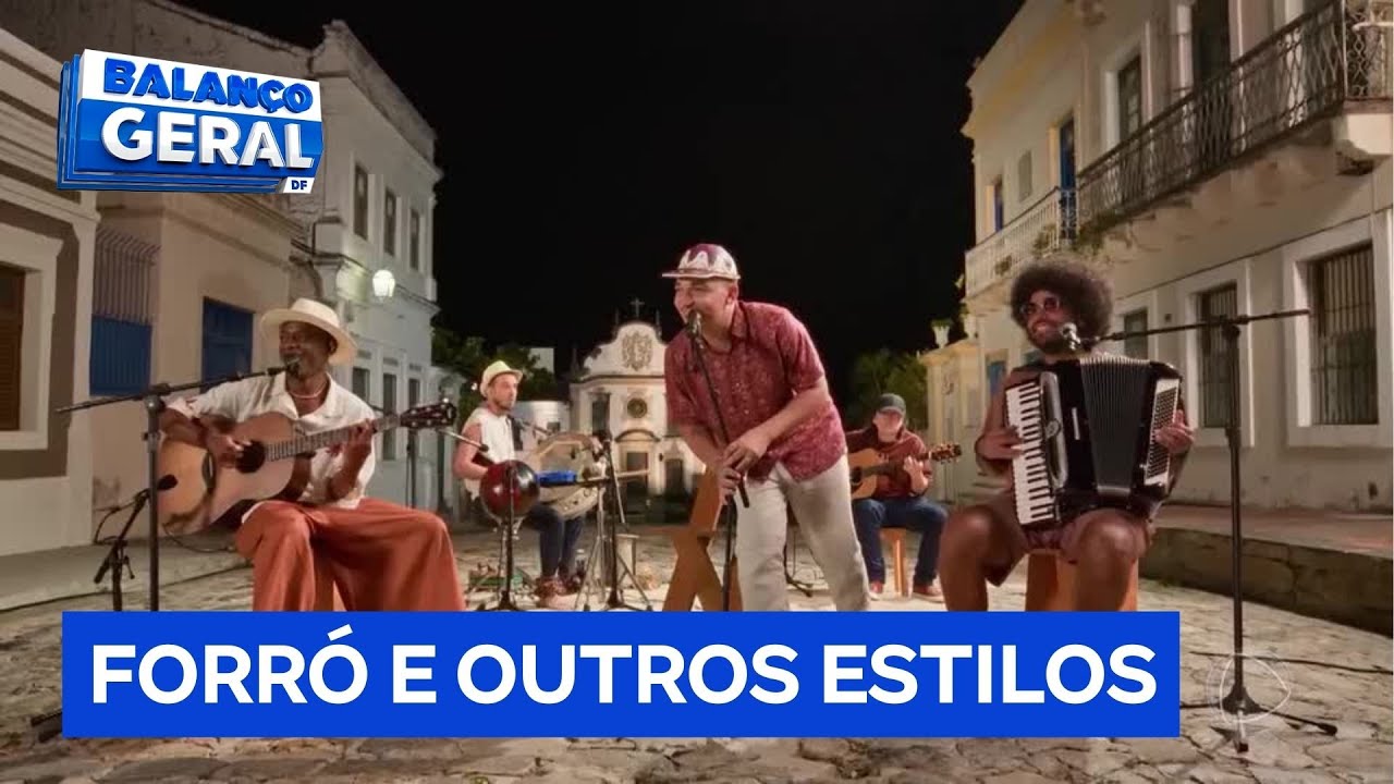Em Brasília, João Gomes lança projeto “Dominguinho” ao lado de Mestrinho e JP | Balanço Geral DF