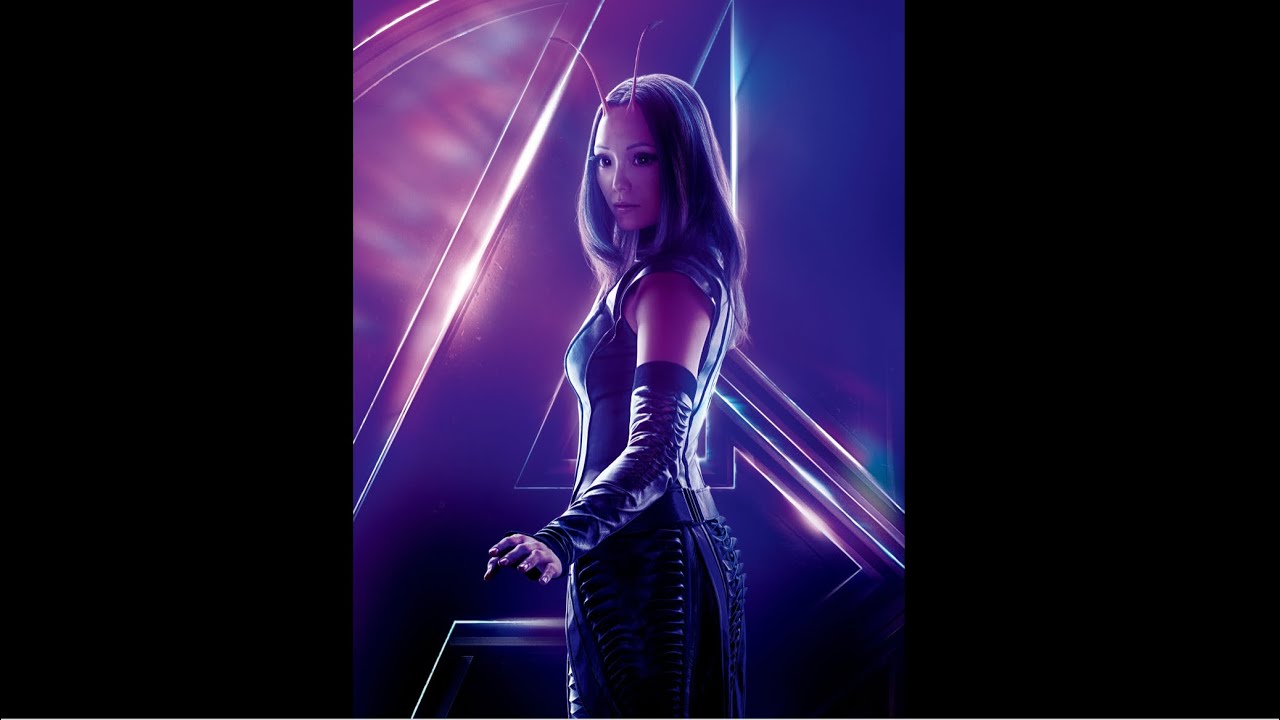 Mantis fights and power use (From all the movies)