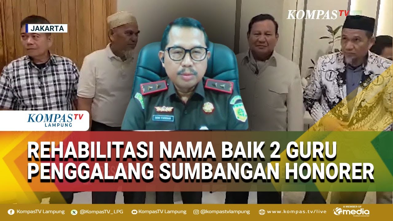 Kejati Sulsel Ungkap Proses Rehabilitasi Nama Baik Dua Guru Penggalang Sumbangan Honorer