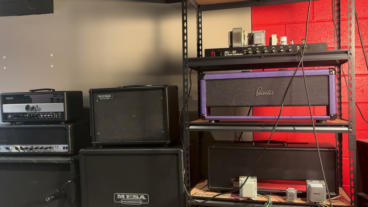 Gaeta Amplification - NU-50 - Sound in the Room - Test 2 - Mesa Boogie Traditional 4x12