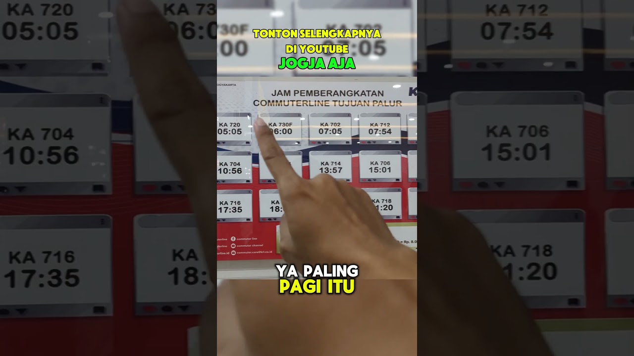 INI ADALAH JADWAL KERETA KRL DAN PRAMEKS JOGJA YANG TERBARU 2025 KALAU PENTING DICATAT