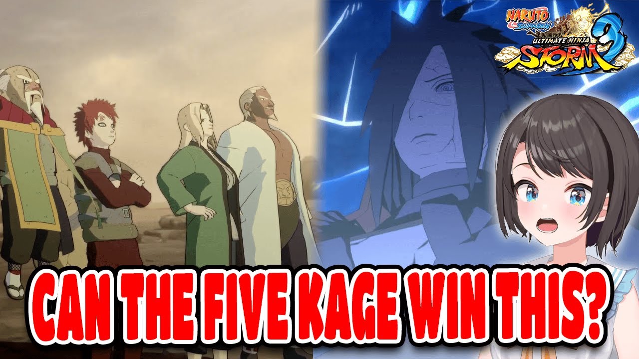 Subaru Reaction To Madara Vs The Five Kage In Naruto: Ultimate Ninja Storm 3 Hololive【ENG SUB】