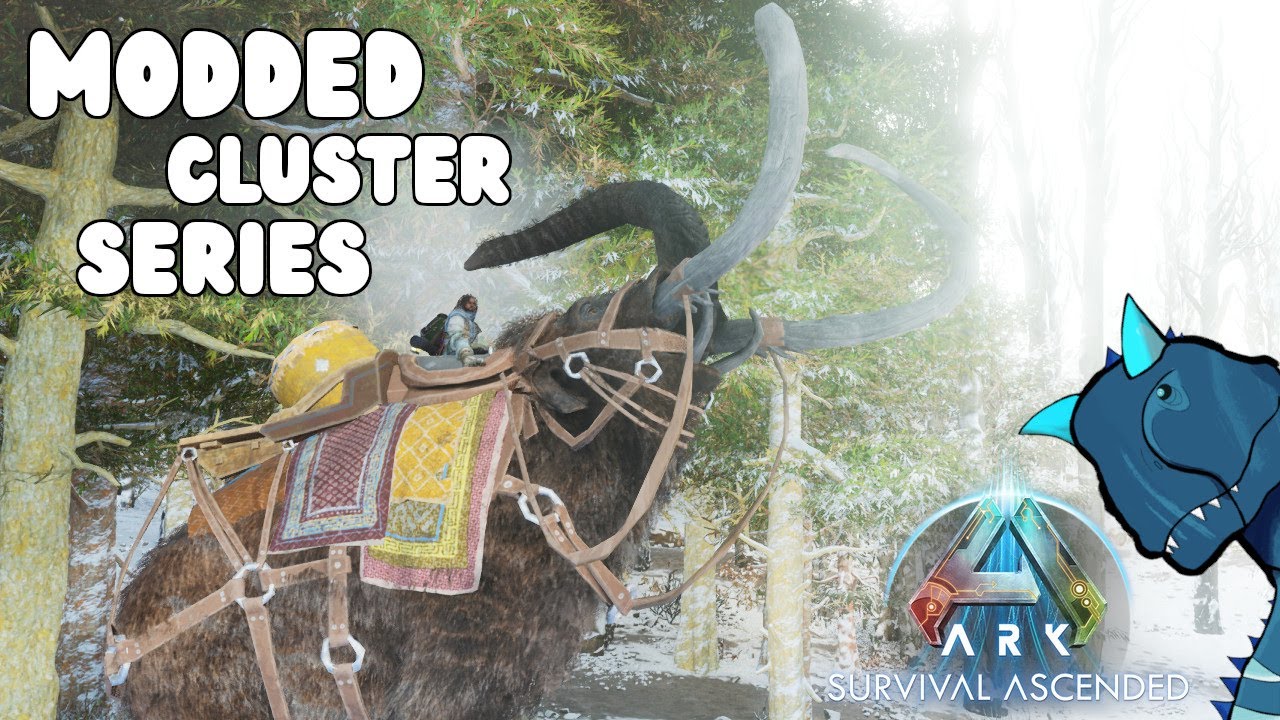 Attempting To Brave the Snow To Tame a Paleo Mammoth!  (Episode 3) MODDED STORY CLUSTER