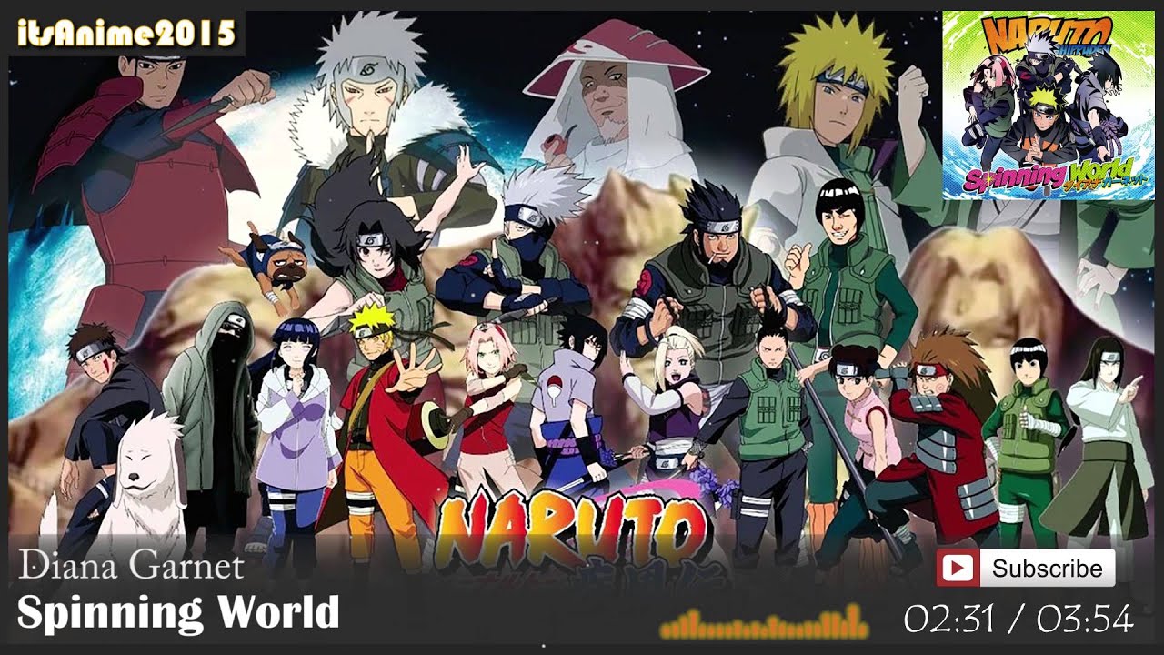 『Spinning World』 by Diana Garnet (Full modified version) - Naruto: Shippuuden ED #32