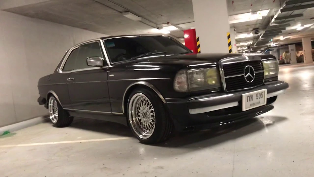 BENZ W123 W123. BBS RS Super Chome  Size 17 PCD 5/112 F8.5. R10  #BBSRS #Studiomax080-4433-923