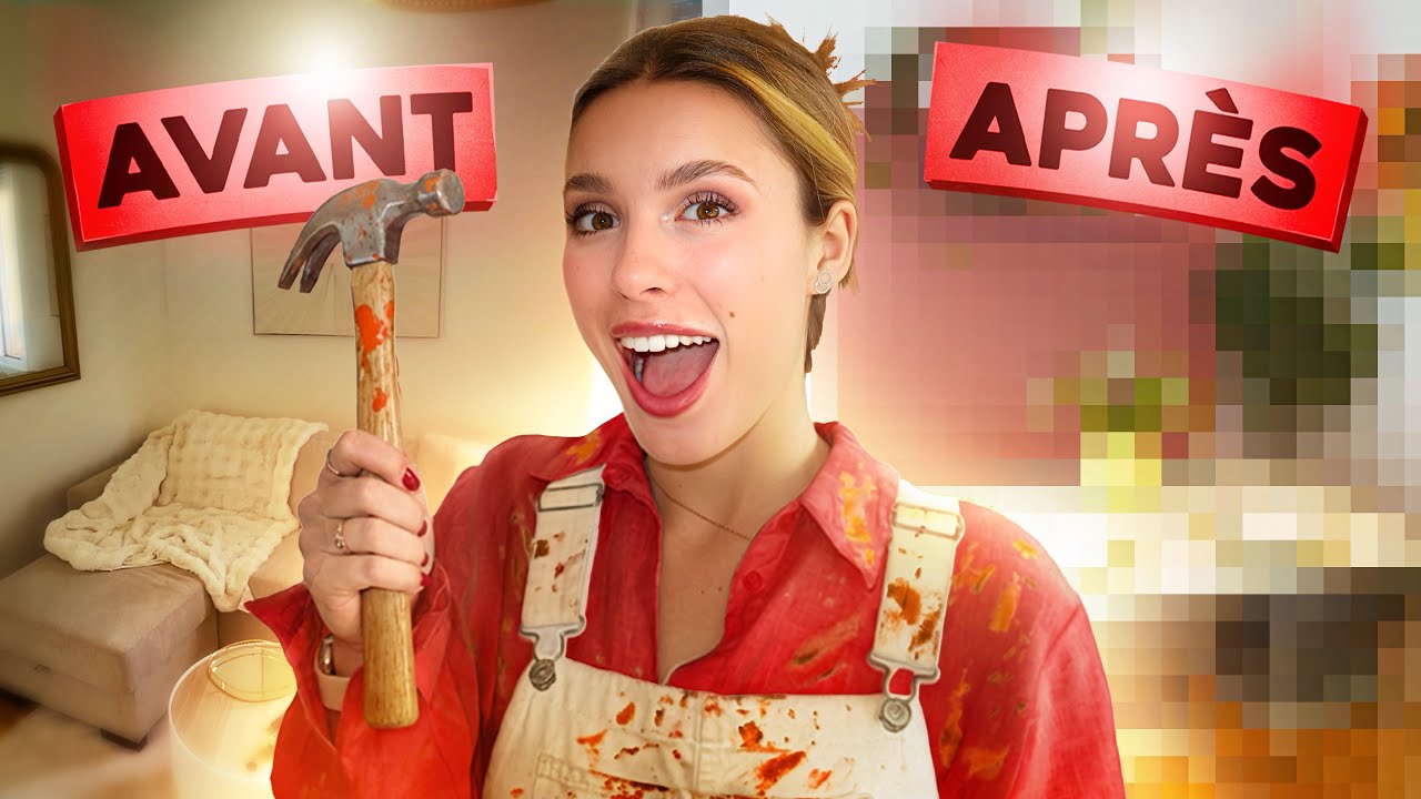 JE TRANSFORME L’APPART D’UNE ABONNÉE !! (c'est fou)