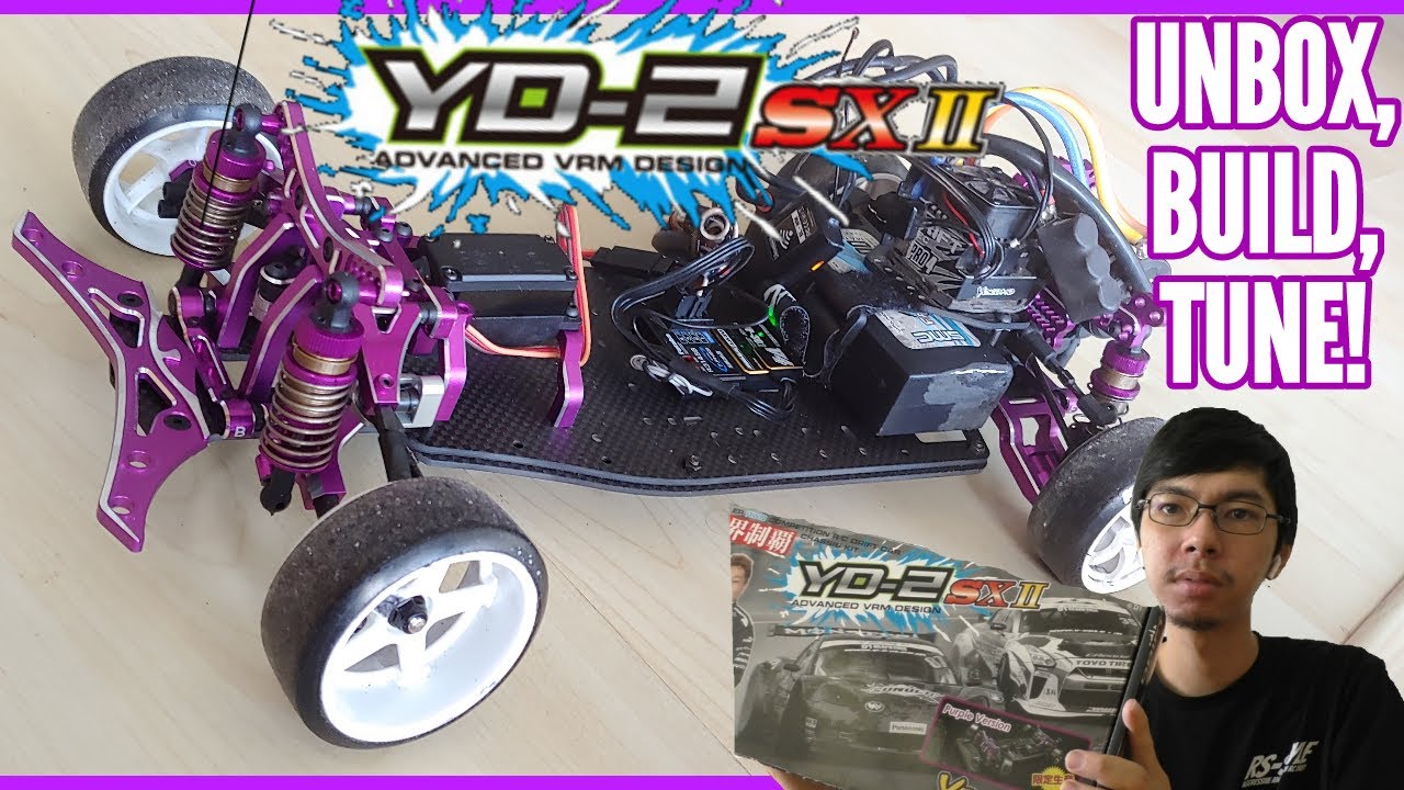 Yokomo YD2SXII RWD Rc Drift Car Build Series! Ep.1 Unboxing, and Getting Started! RS-STYLE Build
