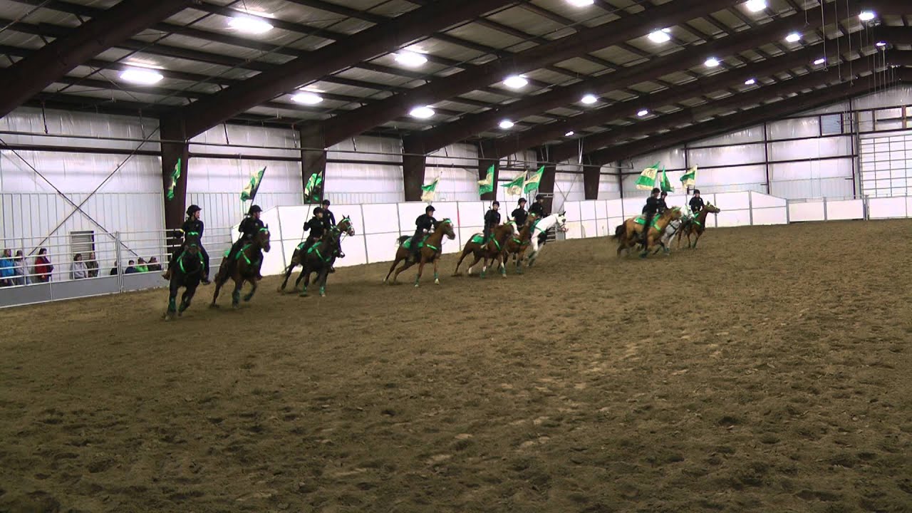 Tumwater High Equestrian Drill Team 2011 takes First Place at WAHSET State Competition