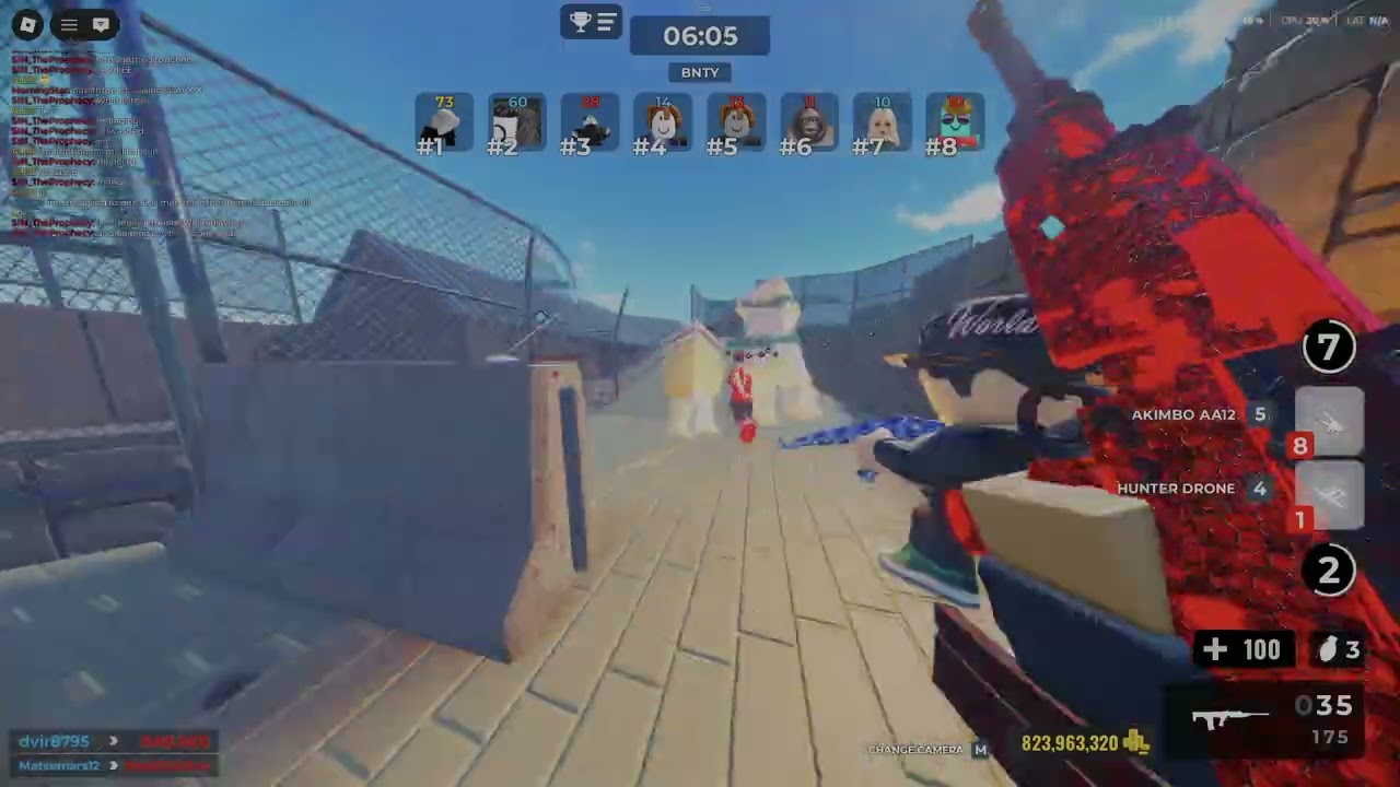warm up match (im washed as hell)