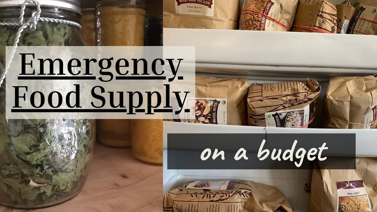 How to Build a DIY Emergency Food Supply Without Spending Extra Money