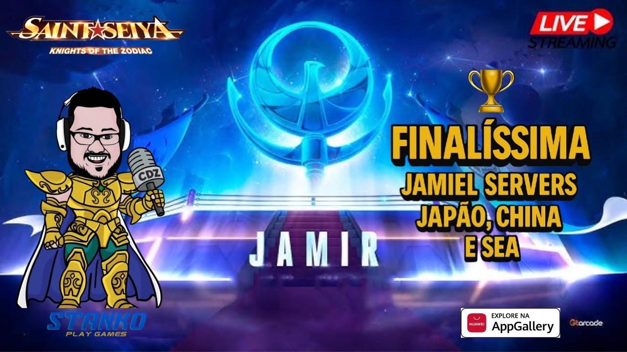 SEXTOU🙌🏻🏆JORNADA JAMIEL- FINALÍSSIMA SERVERS JAPÃO+CHINA+SEA🏆SAINT SEIYA AWAKENING #huaweiappgallery