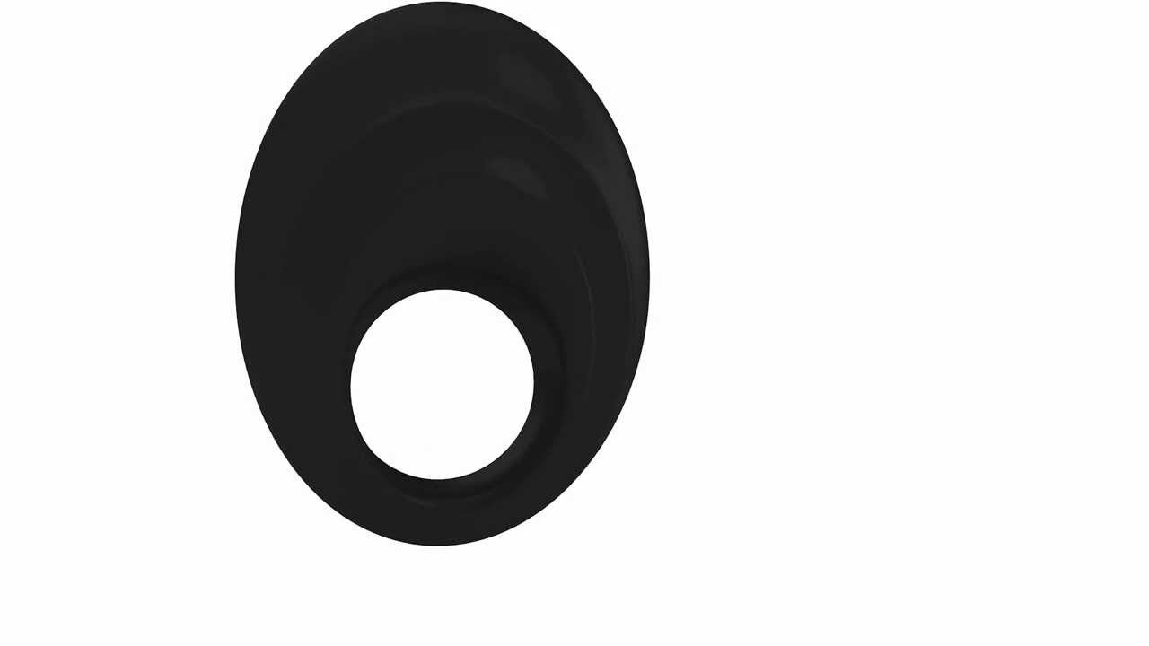 Виброкольцо OVO B5 Vibrating Ring Black