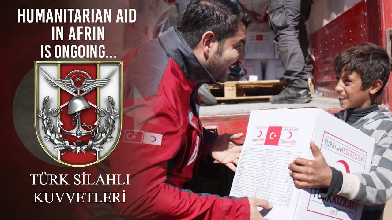 Humanitarian Aid in Afrin is ongoing ...