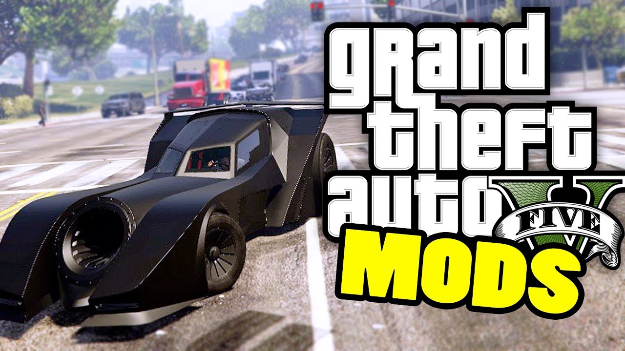 BATMOBIL! | GTA V: Mods