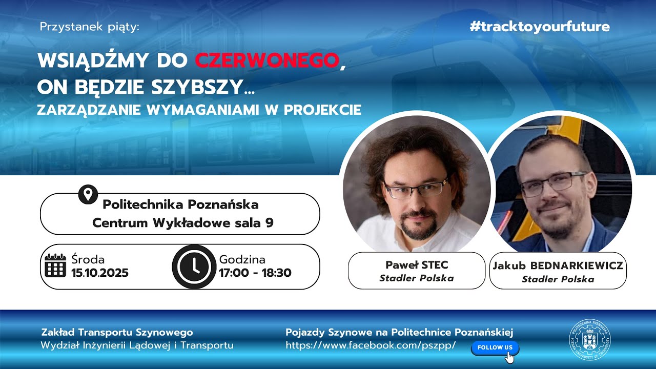 Pociąg do przyszłości #5: Wsiądźmy do czerwonego, on będzie szybszy