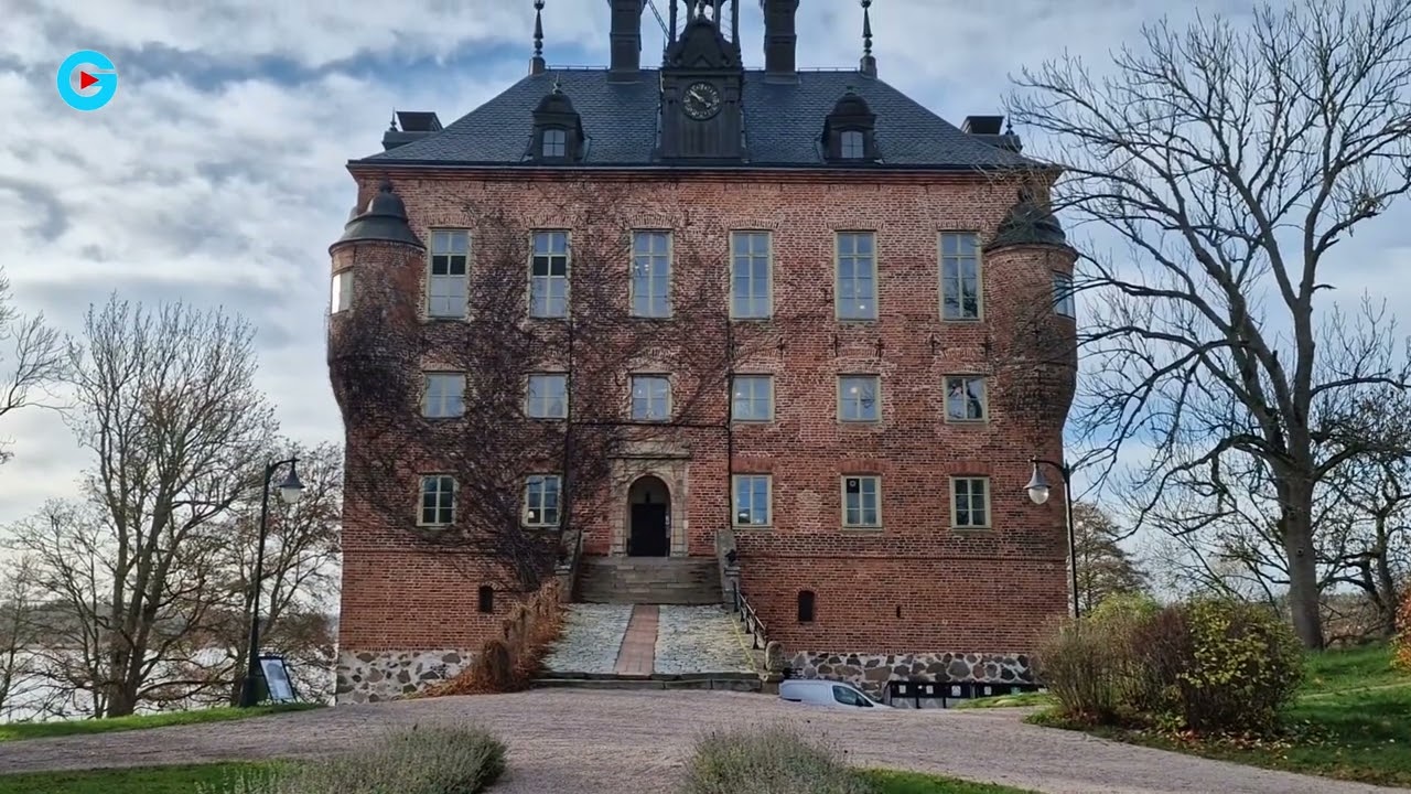 Wiks slott, Uppsala Sweden 2022 4K