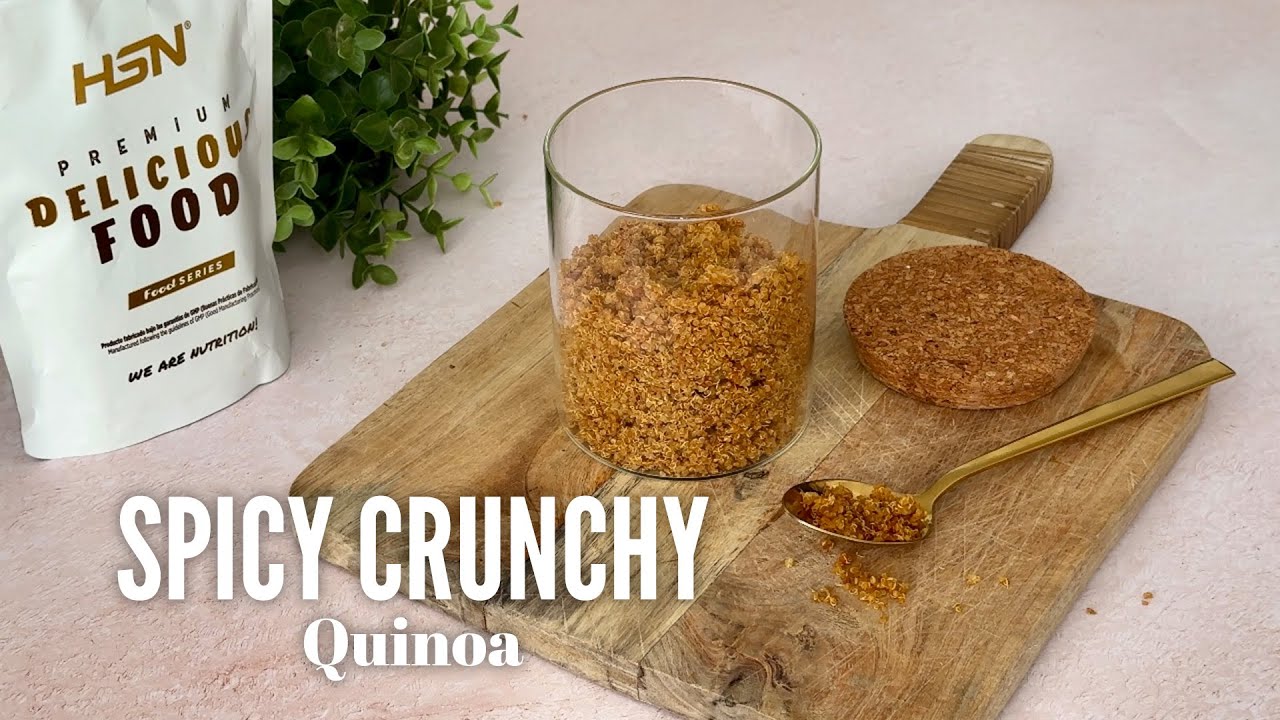 Crunchy Quinoa with a Spicy Kick 🍘🌶️