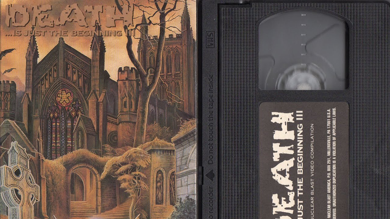 DEATH... Is Just The Beginning: Volume III (VHS) complete with Mathias Herr intros