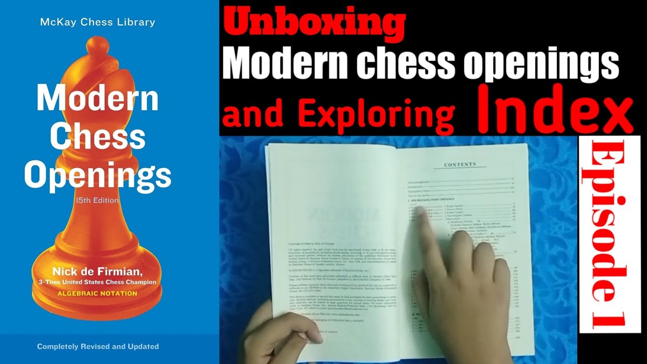 Unboxing chess book, Modern chess openings//#Unboxing//#Chessbook//#ChessSpark//