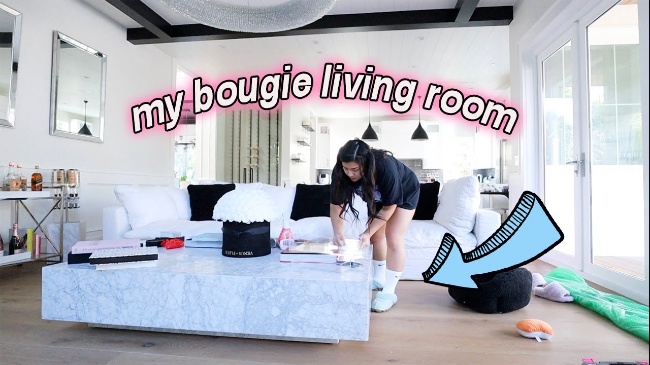 MY BOUGIE LIVING ROOM + my jewelry collection!!