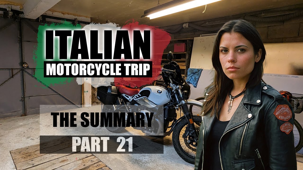 Italian motorcycle trip  - Part 21: The road back and the Summary. How much does it cost?