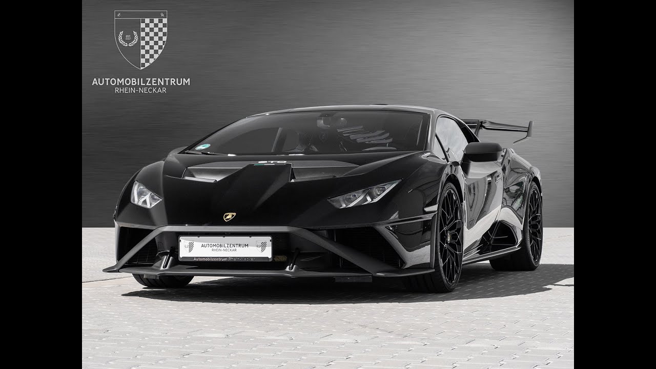 Lamborghini Huracán STO Full Black/Liftsystem/Sport Seats
