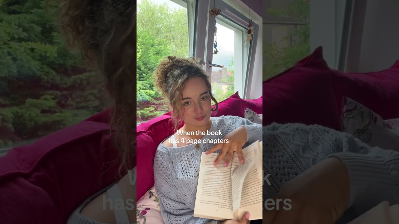 I read short chapter books so much faster!!!