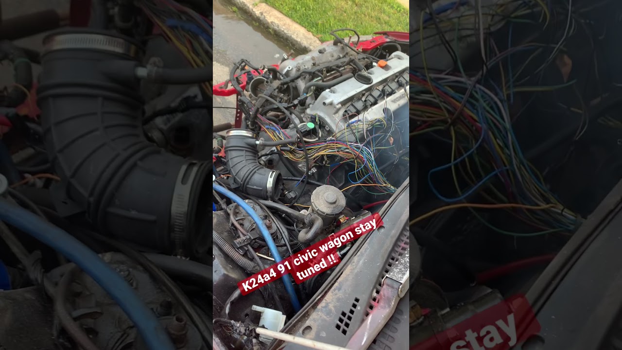 K SERIES WAGON IS ALIVE! K24A4 SWAP ! STAY TUNED FOR THE BUILD!