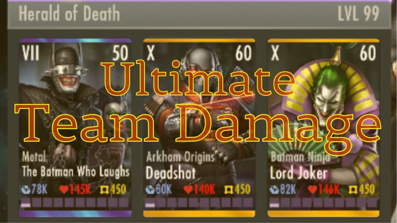 AO Deadshot Ultimate Team Damage