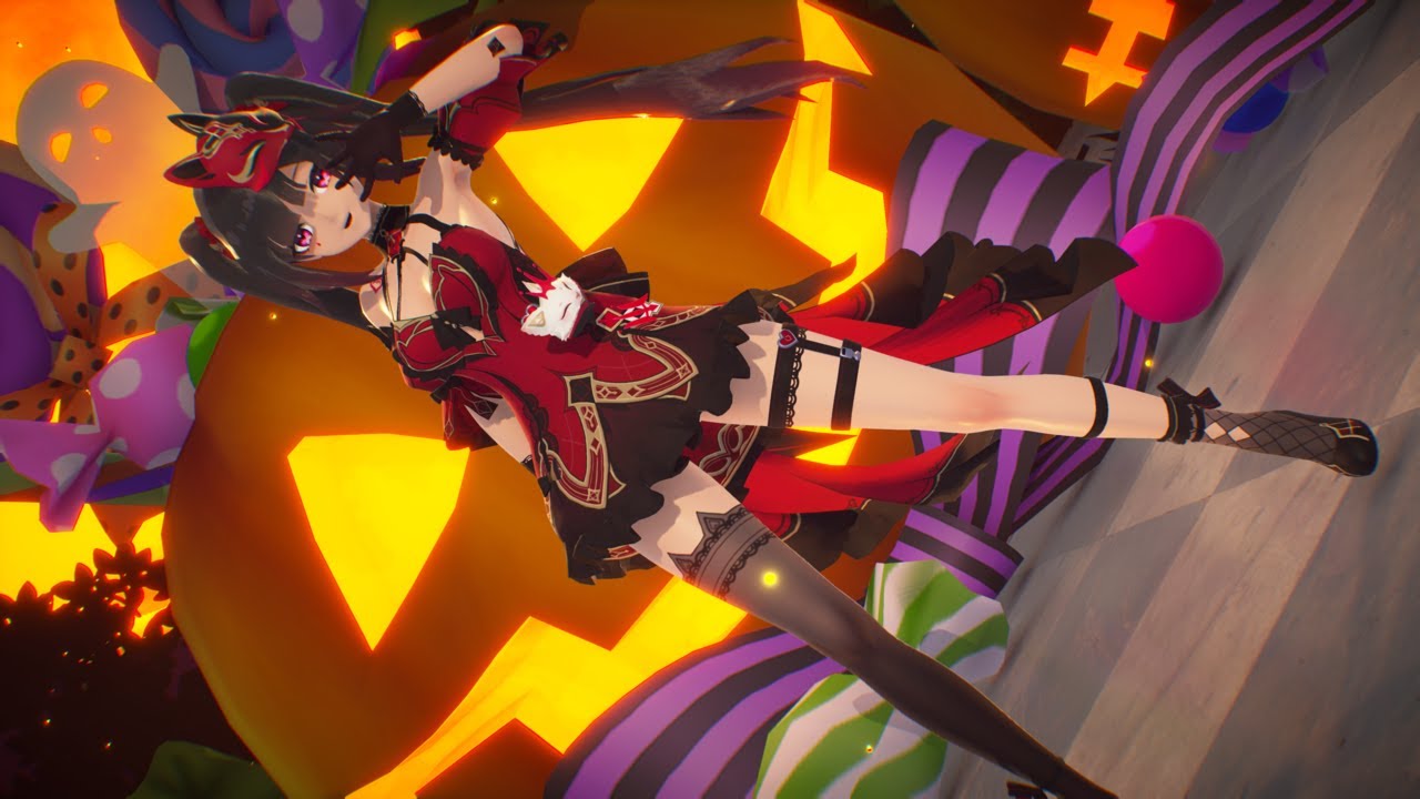 【MMD】崩壊3rd 花火「Happy Halloween」[4K]