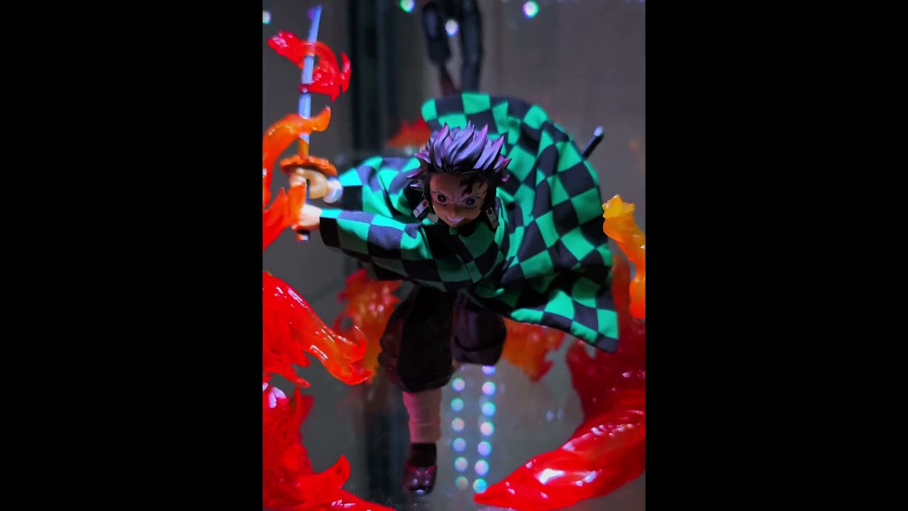 SH FIGUARTS TANJIRO CRASHES OUT!!! #demonslayer #tanjiro #shfiguarts #anime